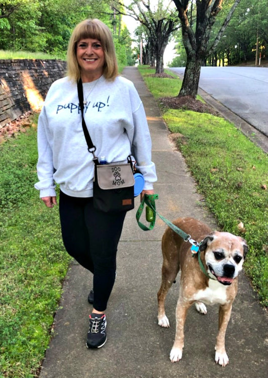 PuppyUp! Volunteer Fran Hickman Travels with the Pack