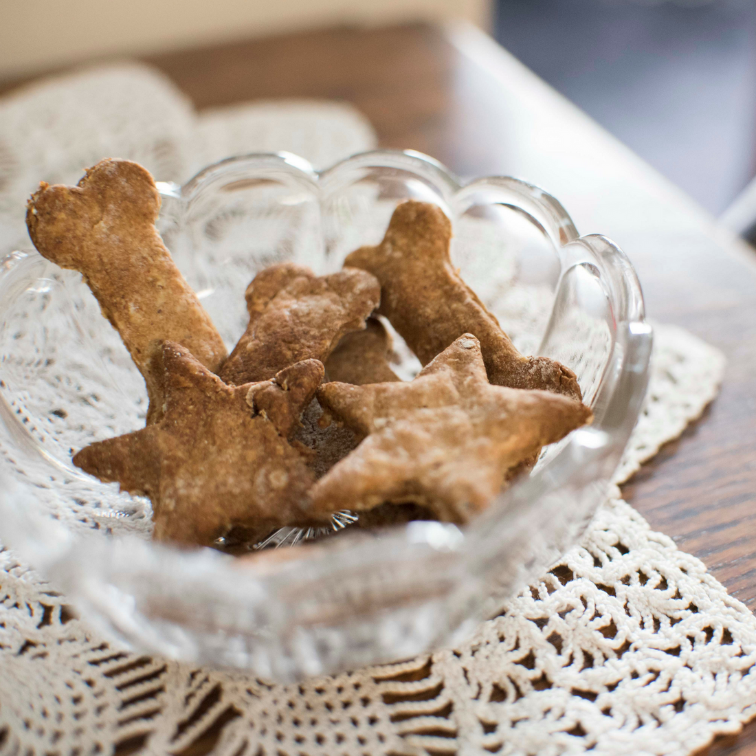 Tail Waggin' Peanut Butter Biscuits